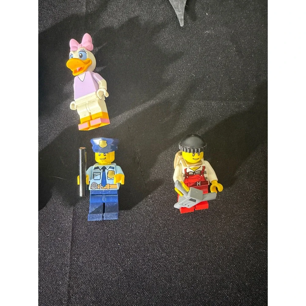 LEGO Minifigure Lot 6pc Multicolor EUC Minecraft Disney Chima Atlantis Wings